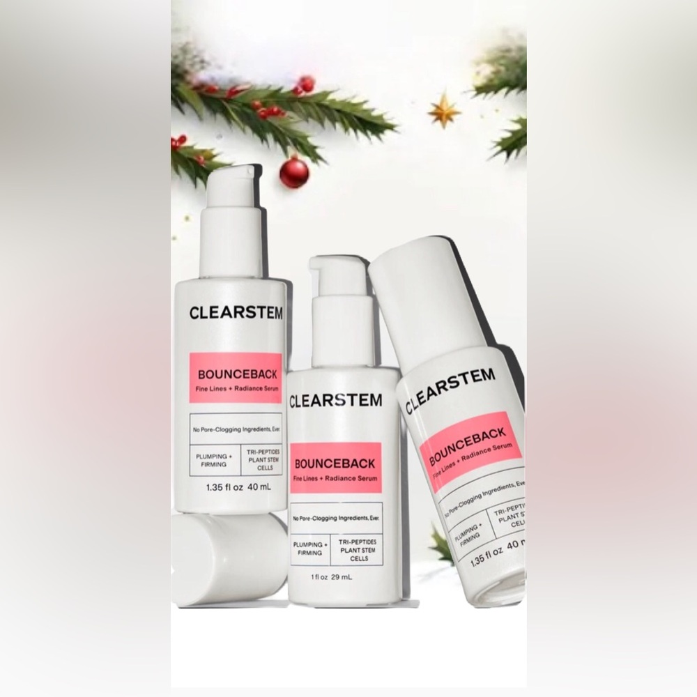(3)x Clearstem bounce back “no Botox” serum NEW
